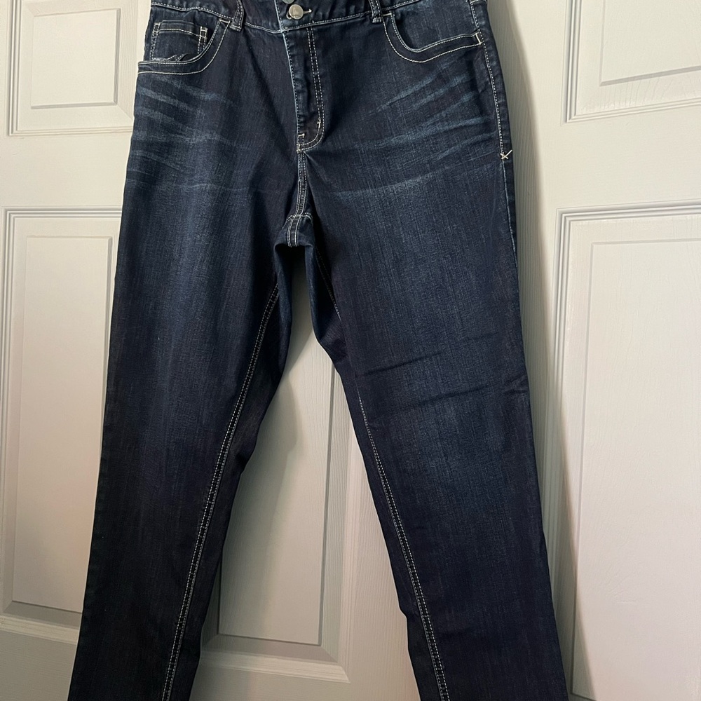 Lane Bryant Women's Midnight Blue Skinny Jeans